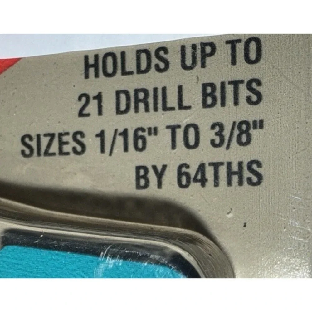 Metal Makita Drill Bit Index Case Only for 1/16
